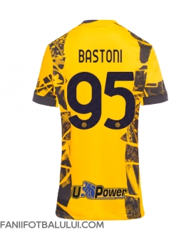Inter Milan Alessandro Bastoni #95 Tricou Fotbal Replică 2024-25 Femei Treilea